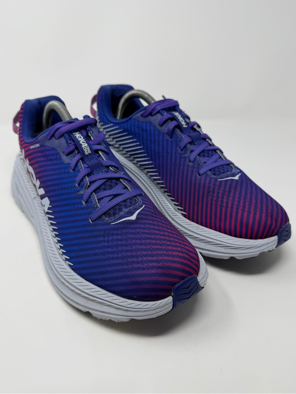 Women’s Hoka Rincon 2 Blue to Purple Gradient Running Shoes Sz.10